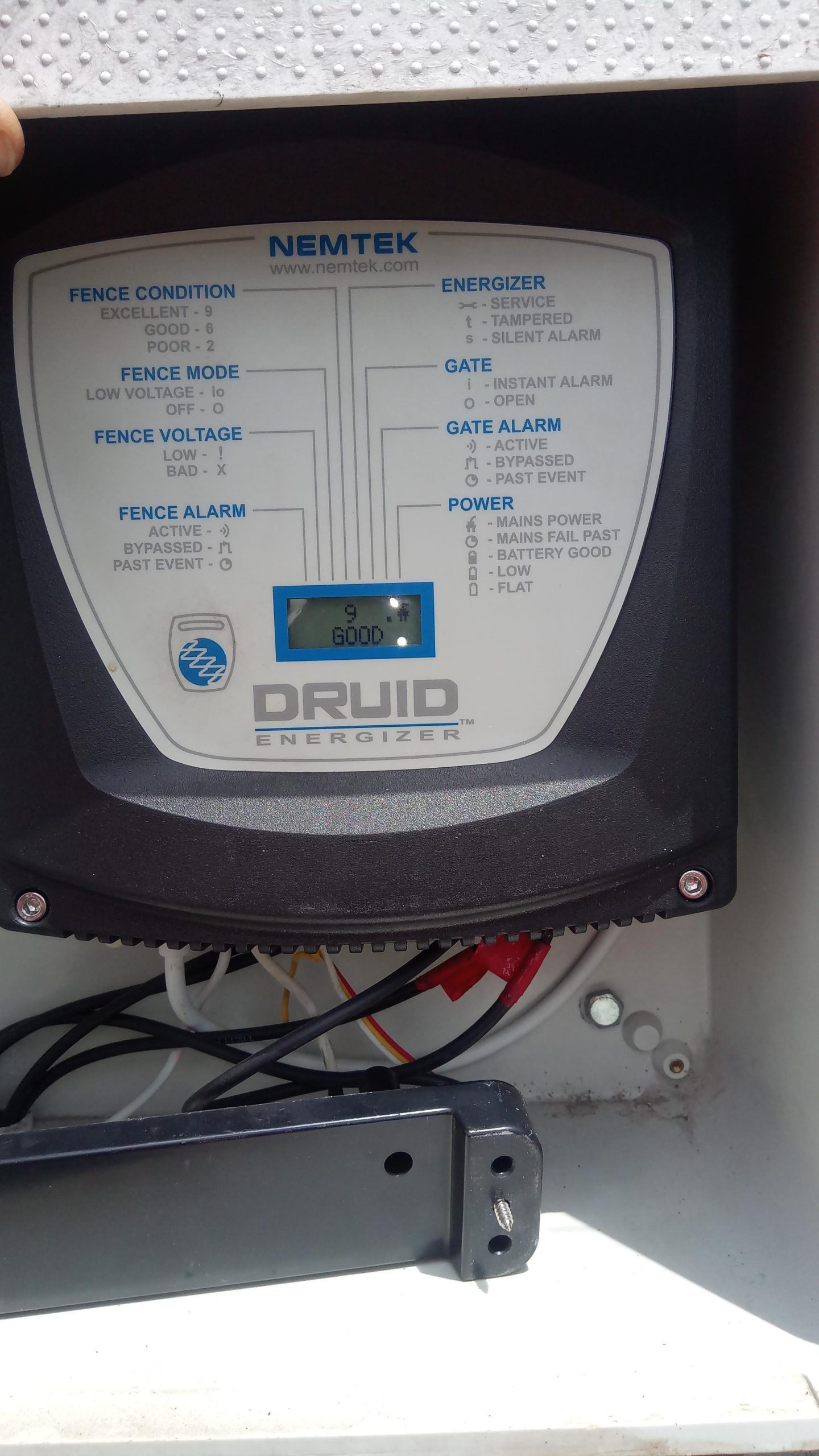 Electric fence equipment project photograph from Cape Smart Automation